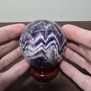 Dream Amethyst Crystal Sphere 62 mm